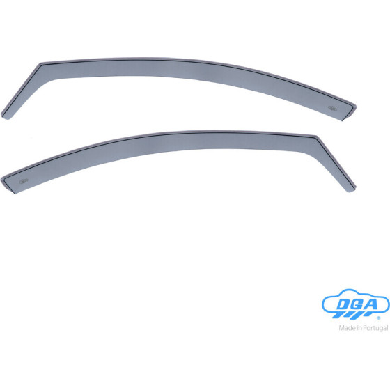 DGA ������� ���������� ������������� ��� Chevrolet Cruze 4D 2009+ Sedan / 5D 2011+ / Htb 5D 2012+ ��� �������� ���� �������� ����� (Cast Acrylic GLASS) - 2 ���. - (06516)