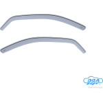 DGA ������� ���������� ������������� ��� Dacia Logan 2D/4D/5D 2005-2013 ��� �������� ���� �������� ����� (Cast Acrylic GLASS) - 2 ���. - (06401)