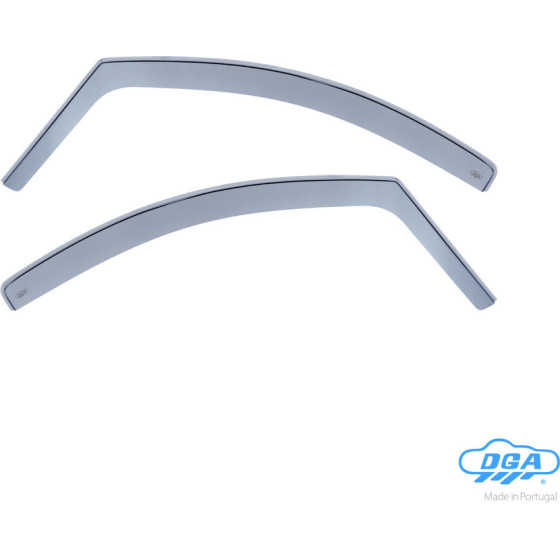 DGA ������� ���������� ������������� ��� Fiat FIORINO/Qubo 4D/5D 2008+ / Peugeot Bipper 5D 2008-2015 / Citroen Nemo 5D 2007+ ��� �������� ���� �������� ����� (Cast Acrylic GLASS) - 2 ���. - (07035)