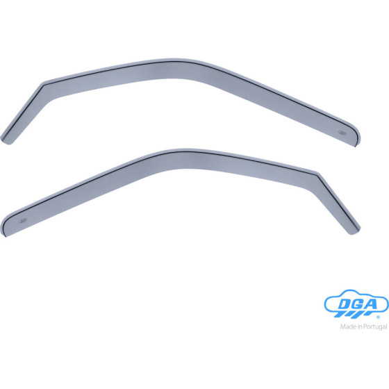 DGA ������� ���������� ������������� ��� Ford Fiesta 3D 1995-2002 ��� �������� ���� �������� ����� (Cast Acrylic GLASS) - 2 ���. - (08010)