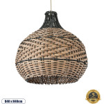 GloboStar Seychelles Boho �������� ��������� ������ �������� 1 x E27 AC220-240V IP20 - �40 x �40cm - ���� �� ���� & ���� ������ ������� ������ ������� - (01948)