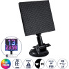 GloboStar Led Scrolling Display 32x32 Pixel - ��������� ������� �������� / �������� ����� ���� P10 Led Smd Dc 12V Usb - ���������� ���� Wi-Fi �� �������� App - IP20 - �13.2 x �4 x �25cm - ��������� Rgbw - 1 ����� ������� - (81501)