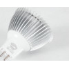 GloboStar ���� Led GU5.3 MR16 3W 260lm 30� Dc 12V IP20 �5 x �5.2cm ����� ����� 2700K - 2 ������ ������� - (76022)