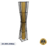 GloboStar Palma Boho ���������� ��������� ������ 2 x E27 AC220-240V IP20 - �25 x �25 x �140cm - ����� ������ ������� ������ �� ���� ������ - (02274)