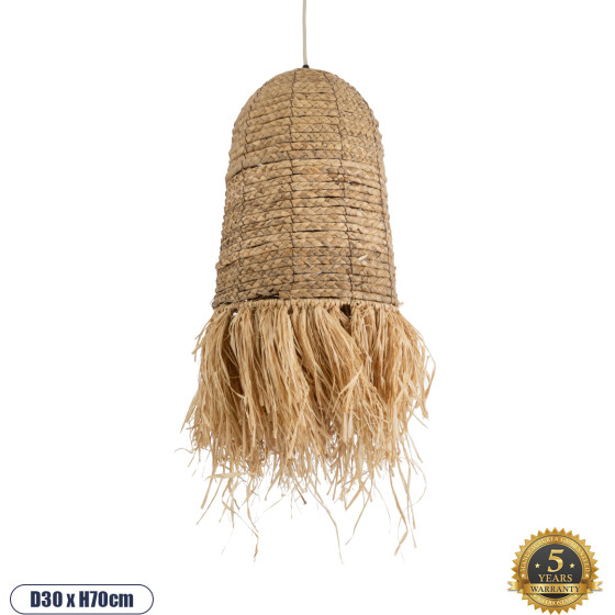 GloboStar Portoferraio Boho �������� ��������� ������ �������� 1 x E27 AC220-240V IP20 - �30 x �70cm - ���� ������ ������� ������ ������� - (02170)