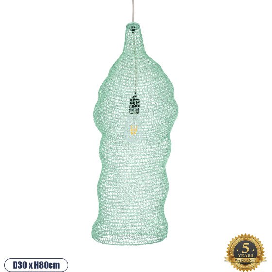 GloboStar Kentucky Vintage �������� ��������� ������ �������� 1 x E27 AC220-240V IP20 - �30 x �80cm - �������� ��������� ������ - (01906)