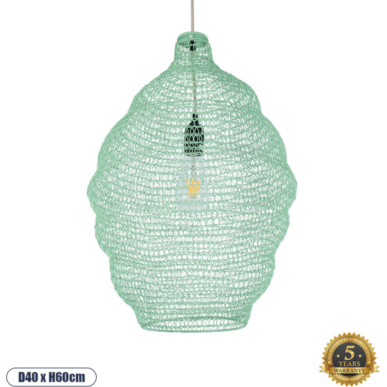 GloboStar Kentucky Vintage �������� ��������� ������ �������� 1 x E27 AC220-240V IP20 - �40 x �60cm - �������� ��������� ������ - (01900)