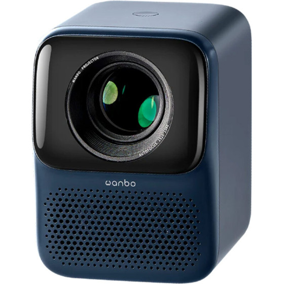 Wanbo T2 Max New Dark Blue Projector (Full Hd 1080P, Android, WiFi, Bluetooth, 450 ANSI, Auto Focus) - (WANBO T2 Max New BLUE)