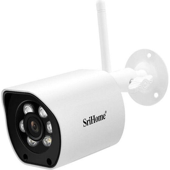 SriHome Poe Outdoor Ip Camera 5MP - (SH034B-POE)