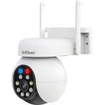 SriHome Waterproof Wifi Pzt Ip Camera 5MP Hd - (SH052B)