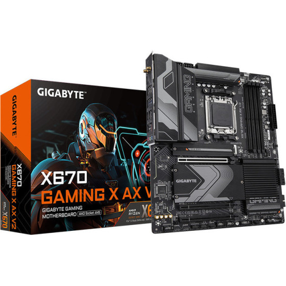 Gigabyte Motherboard AM5, Atx - (X670 Gaming X Ax V2)
