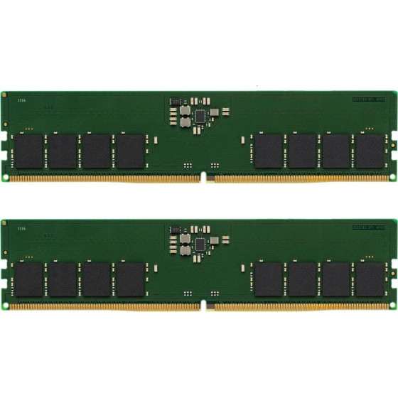 Kingston Memory DDR5, 4800MT/s, 16GB, Kit Of 2 - (KVR48U40BS6K2-16)