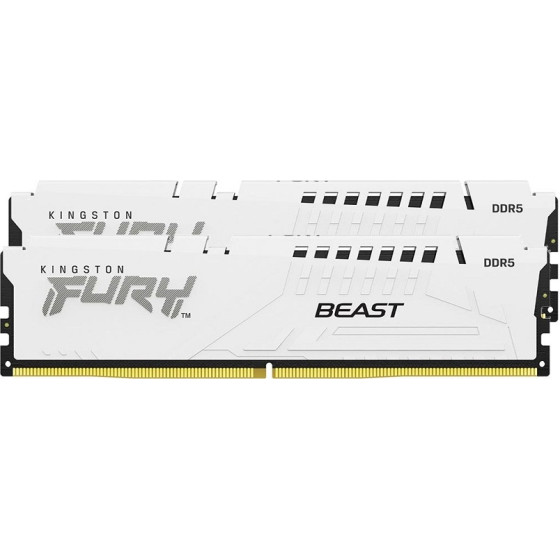 Kingston Memory Fury Beast White DDR5, 5600MT/s, 32GB,Kit Of 2 - (KF556C40BWK2-32)