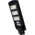 GloboStar �������� ������ ��������� ������ Street Light LED SMD 150W 12000lm �� ������������ �������� Li-ion 9000mAh - ������������ ����� �� ��������� ������-������ PIR ��������� ������� ��������� IP65 ����� ����� 6000K - (71552)