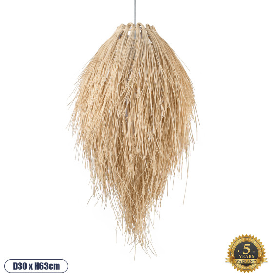 GloboStar ARCHIPELAGO Boho �������� ��������� ������ �������� 1 x E27 AC220-240V IP20 - �30 x �63cm - ���� ������ ������ - (01747)