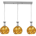 GloboStar BOUQUET �������� �������� ��������� ������ ������� 3 x E27 ����� ��������� �� ��������� �64 x �18 x �24cm - (01671)