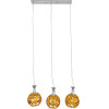 GloboStar BOUQUET �������� �������� ��������� ������ ������� 3 x E27 ����� ��������� �� ��������� �64 x �18 x �24cm - (01671)