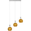 GloboStar BOUQUET �������� �������� ��������� ������ ������� 3 x E27 ����� ��������� �� ��������� �64 x �18 x �24cm - (01671)