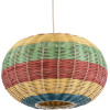 GloboStar CABALLEROS Boho �������� ��������� ������ �������� 1 x E27 AC220-240V IP20 - �40 x �25cm - ������� �� ������� ��� ���� �� ������� ������ ������� ������ - (02055)