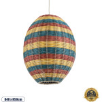 GloboStar CABALLEROS Boho �������� ��������� ������ �������� 1 x E27 AC220-240V IP20 - �40 x �50cm - ������� �� ������� ��� ���� �� ������� ������ ������� ������ - (02065)
