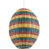 GloboStar CABALLEROS Boho �������� ��������� ������ �������� 1 x E27 AC220-240V IP20 - �40 x �50cm - ������� �� ������� ��� ���� �� ������� ������ ������� ������ - (02065)