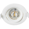GloboStar DE VALERA ������� LED ��������� Spot Downlight 5W 470lm 60� AC 220-240V IP44 �9cm x �4cm - ��������� - ����� - ����� ����� 2700K - Bridgelux Chip - TUV Certified Driver - 5 ������ ������� - (60184)