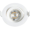 GloboStar DE VALERA ������� LED ��������� Spot Downlight 5W 470lm 60� AC 220-240V IP44 �9cm x �4cm - ��������� - ����� - ����� ����� 2700K - Bridgelux Chip - TUV Certified Driver - 5 ������ ������� - (60184)