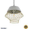 GloboStar DURANT �������� Industrial �������� ��������� ������ �������� 1 x E27 AC220-240V IP20 - �35 x �35cm - ���� ���� �������� ������ - (01324)