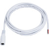 GloboStar ������� ����������� DC 2 ������ ��� Female 2.1x5.5mm �� 2 x 0.3mm ����������� ������� �200 x �1.1cm ����� - (70746)