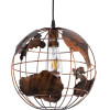 GloboStar EARTH Vintage Industrial �������� ��������� ������ �������� 1 x E27 AC220-240V IP20 - �30 x �30cm - ���� ������� ��������� ������ - (01662)