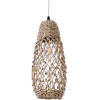 GloboStar ECUADOR Boho �������� ��������� ������ �������� 1 x E27 AC220-240V IP20 - �15 x �35cm - ���� Seagrass - ���� ������ ������� - (02119)