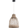 GloboStar ECUADOR Boho �������� ��������� ������ �������� 1 x E27 AC220-240V IP20 - �25 x �35cm - ���� Seagrass - ���� ������ ������� - (02118)