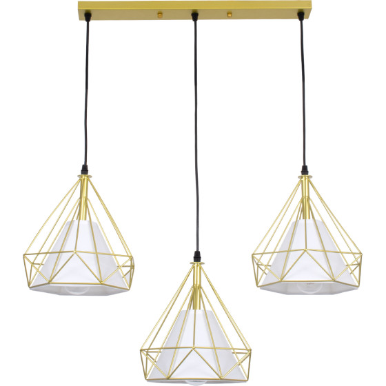 GloboStar EIFFEL Vintage �������� ��������� ������ ������� 3 x E27 ����� ��������� ������ �� ����� ������ �68 x �25 x �130cm - (61571)