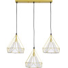 GloboStar EIFFEL Vintage �������� ��������� ������ ������� 3 x E27 ����� ��������� ������ �� ����� ������ �68 x �25 x �130cm - (61571)