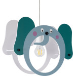 GloboStar ELEPHANT �������� ������� �������� ��������� ������ �������� 1 x E27 ������� PVC ������� ��������� �37.7 x �15.5 x �31.5cm - (61578)