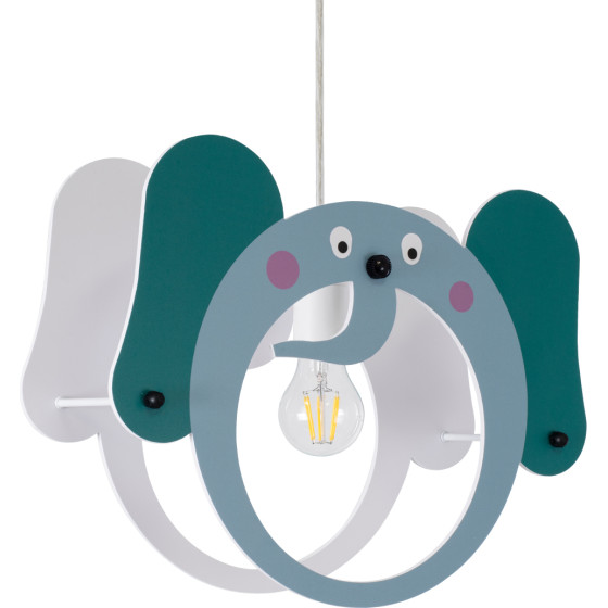 GloboStar ELEPHANT �������� ������� �������� ��������� ������ �������� 1 x E27 ������� PVC ������� ��������� �37.7 x �15.5 x �31.5cm - (61578)