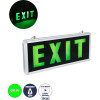 GloboStar �������� ��������� �������� EXIT LED 1W AC 220-240V ����� ���� �� ���������������� �������� 350mAh - 120 ����� ��������� - IP20 - ���� ���������� - �35 x �14 x �3.3cm - ������� - (75663)