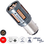 GloboStar ����� ����������� & �������� LED 1157 - BAY15D - P21/5W 3rd Generation Can-Bus Extreme Truck Series 84xSMD3030 9.6W 1152lm 360� DC 12-48V IP20 �2 x �5cm ������� - (81273)