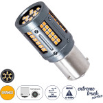 GloboStar ����� ����������� & �������� LED 7507 - BAU15S - PY21W 3rd Generation Can-Bus Extreme Truck Series 84xSMD3030 9.6W 1152lm 360� DC 12-48V IP20 �2 x �5cm ��������� - (81274)