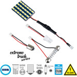 GloboStar ����� ����������� & �������� LED PCB PLATE - T10 - W5W - BA9S - T4W - FESTOON - C5W 3rd Generation Can-Bus Extreme Truck Series LED 24 SMD 5630 8W 1200lm 120� DC 12V IP20 ����� ����� 6000K - (81403)
