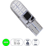 GloboStar ����� ����������� LED STROBE T10 W5W 24xSMD3014 1W 120lm 360� DC 12-16V IP20 �1 x �3.2cm ������� - (08343)