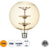 GloboStar ����� LED MTX Diode HP E27 BLL150 MTX BALLOON ������� 1.6W 140lm 360� AC 220-240V IP20 �15 x �19.5cm Ultra ����� ����� 2200K �� ���� ����� - 3 ������ ������� - (99210)