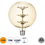 GloboStar ����� LED MTX Diode HP E27 BLL150 MTX BALLOON ������� 1.6W 140lm 360� AC 220-240V IP20 �15 x �19.5cm Ultra ����� ����� 2200K �� ���� ����� - 3 ������ ������� - (99210)