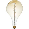 GloboStar ����� LED Soft S Spiral Filament E27 R170 ROCK ������� 4W 280lm 360� AC 220-240V IP20 �16.5 x �28cm Ultra ����� ����� 2200K �� ���� ����� Dimmable - 3 ������ ������� - (99175)