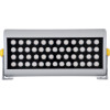 GloboStar FLOOD-HENA ��������� Wall Washer ��� ������� ������� LED 48W 4080lm 30� AC 220-240V ��������� IP67 �39 x �6 x �17cm ������������� ��������� 2200K - ����� - 3 Years Warranty - (90446)