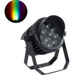 GloboStar FLOOD-KARA ��������� Wall Washer ���� �� ������������� ������ ��� ������� ������� LED 54W 5940lm 5� DC 24V ��������� IP67 �28 x �32 x H27cm RGBW DMX512 - ���� ������� - 3 ������ ������� - (90820)