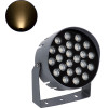 GloboStar FLOOD-NIGMA ��������� Wall Washer �� ������������� ������ ��� ������� ������� LED 24W 2160lm 30� DC 24V ��������� IP65 L15 x W15 x H9.1cm ����� ����� 3000K - ���� ������� - 3 Years Warranty - (90378)