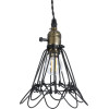 GloboStar FLOWER IRON RUST Vintage �������� ��������� ������ �������� 1 x E27 AC220-240V IP20 - �10 x �20cm - ����� ��������� ������ - (01181)
