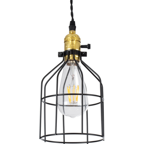 GloboStar GALOT Vintage Industrial �������� ��������� ������ �������� 1 x E27 ����� ��������� ������ �13.5 x �16cm - (01179)