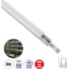 GloboStar GLASSBOARD-PROFILE ������ ���������� - ���� & ������ ������� LED �� ����� ��������� ������� - ����� ��� ������� ������� ������� ������ 8mm - ������ ������� - ����� - 3 ����� - ������ 5 �������� - �300 x �1.1 x �1.7cm - (70808-3M)